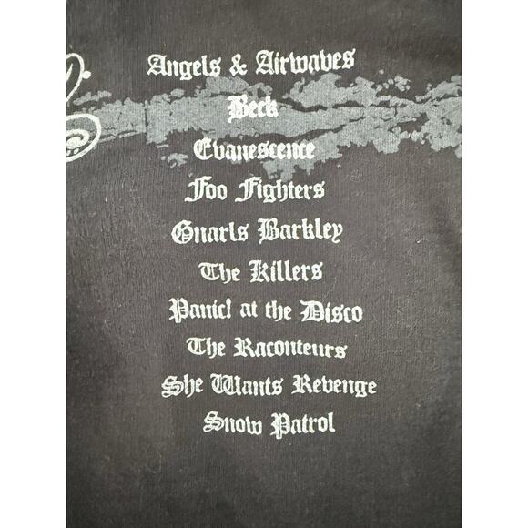 Vintage 2006 KROQ Almost Acoustic Xmas Hoodie American Apparel M Foo Fighters - Picture 5 of 14